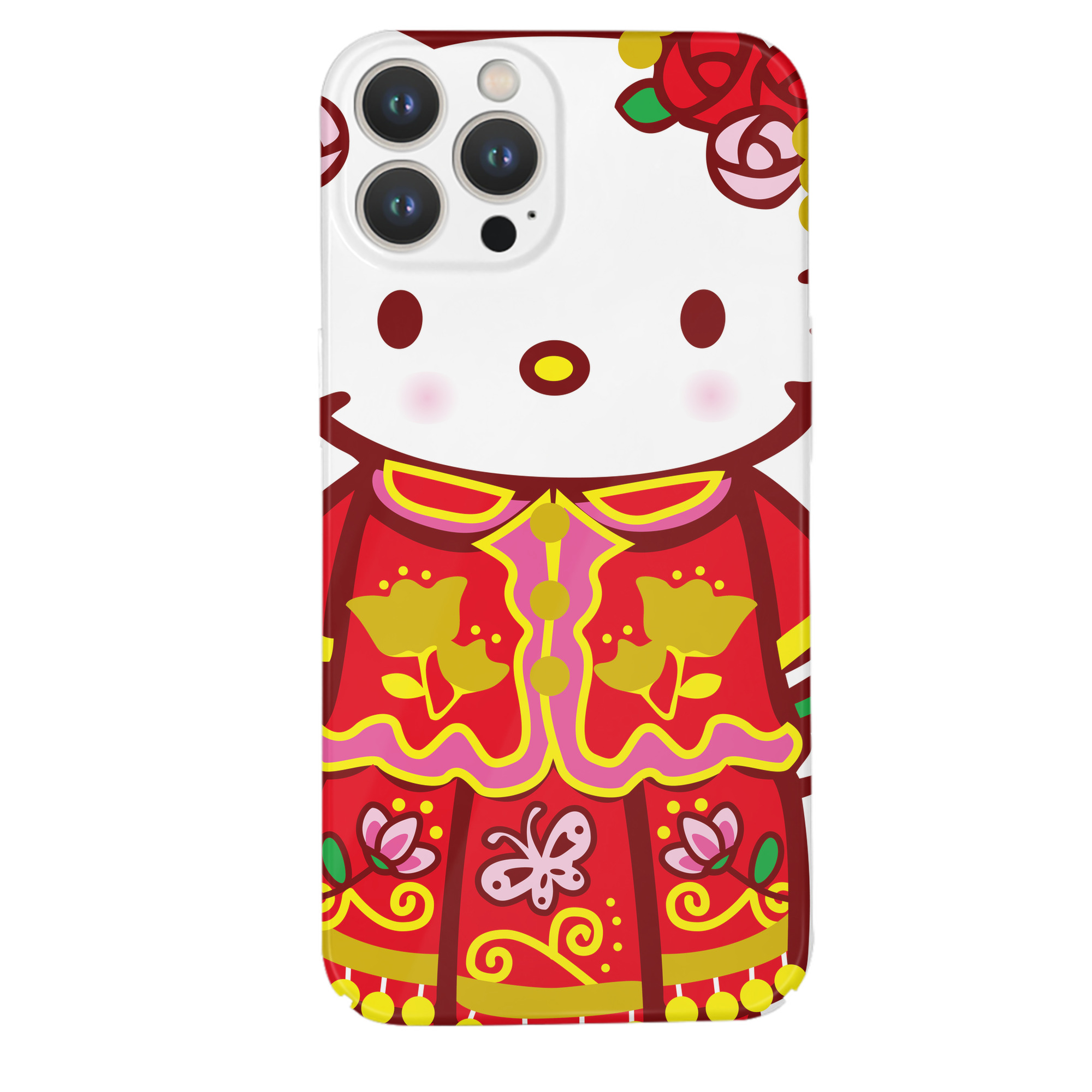 （画像用） Hello Kitty ハローキティ 【iPhone 14シリーズ対応】ハードケース
